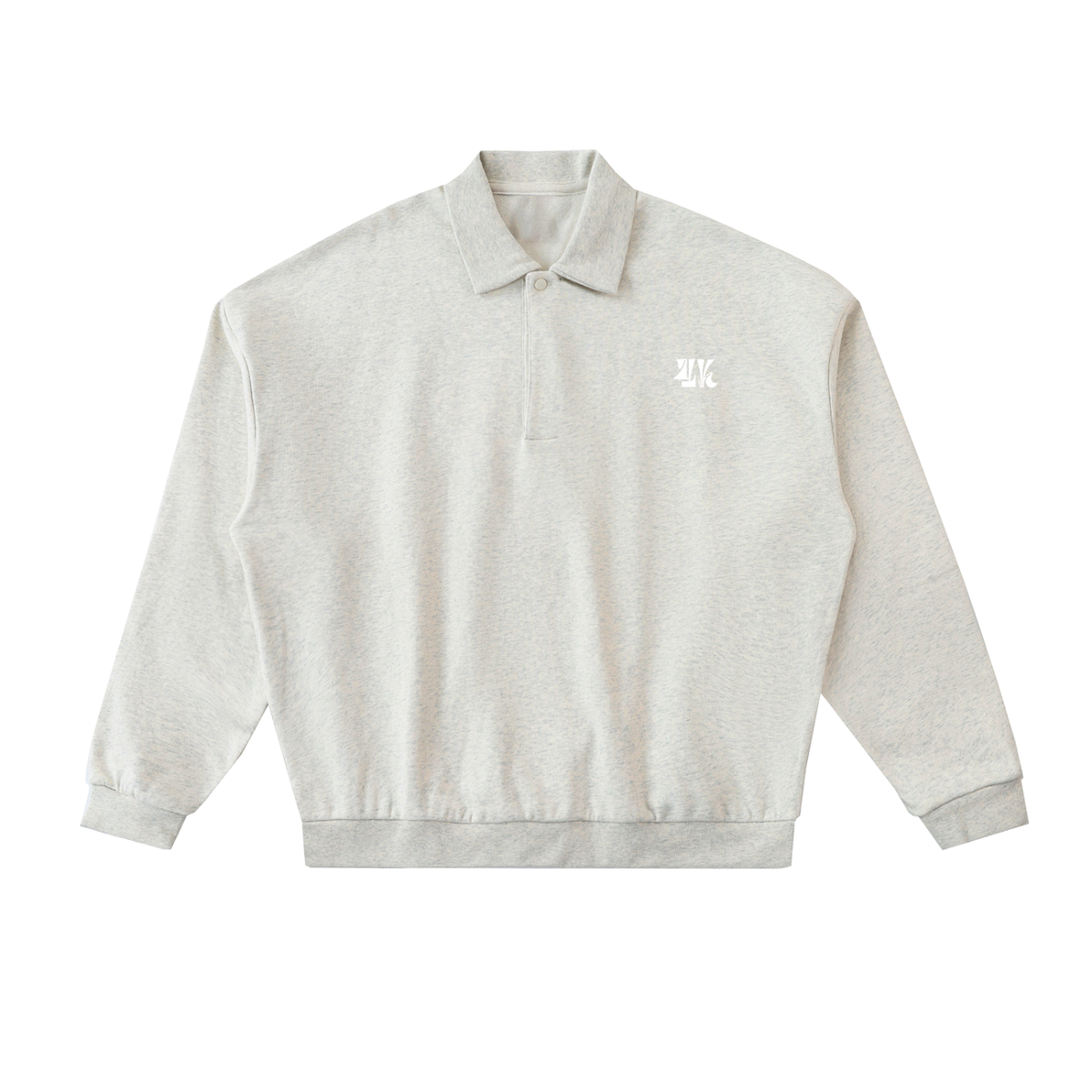 4K Heavyweight Fleece Polo Sweatshirt