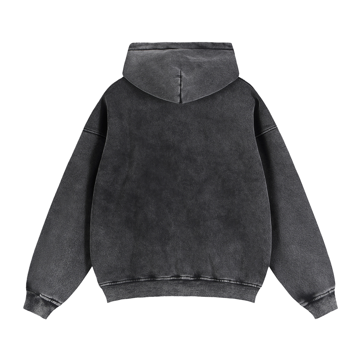 4K Zip-Through Boxy Fleece Hoodie