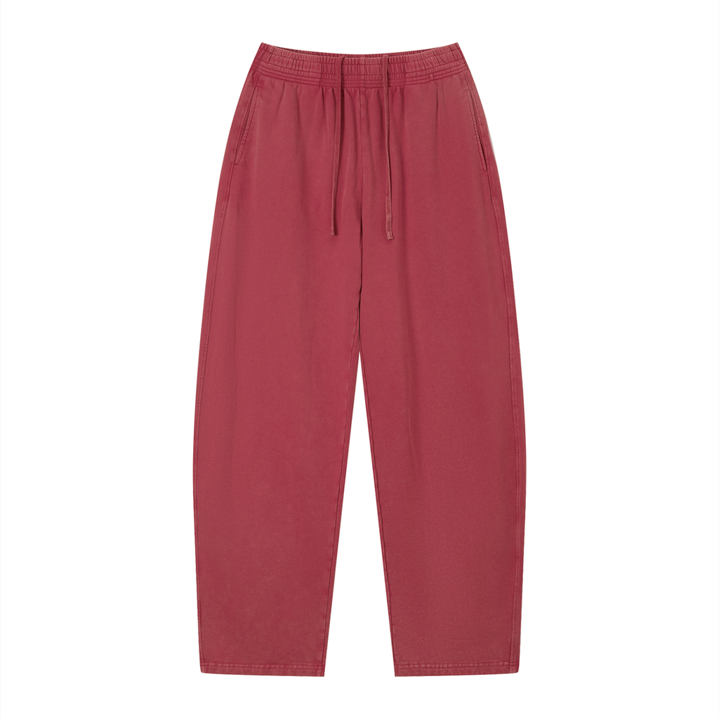 4K Unisex Vintage Wash Loose Sweatpants