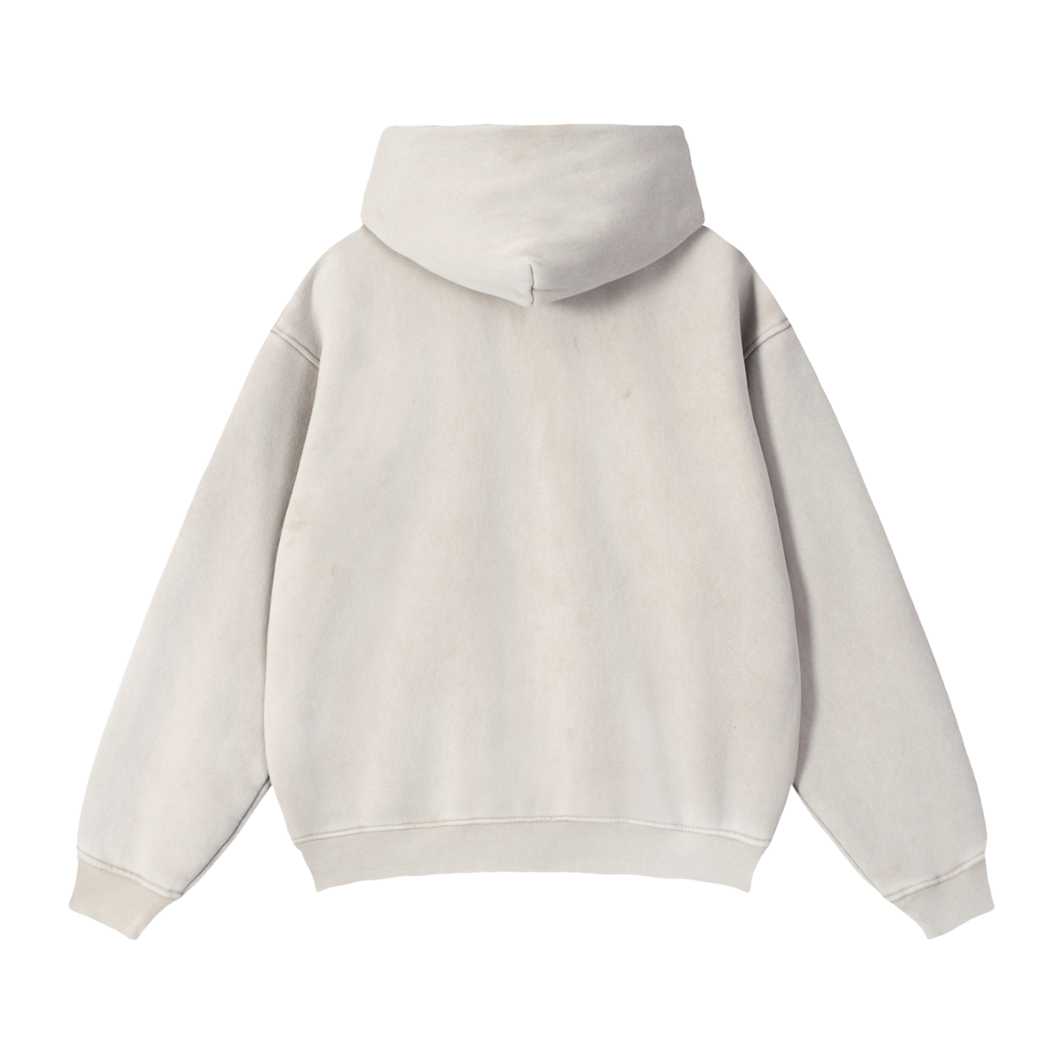 4K Zip-Through Boxy Fleece Hoodie