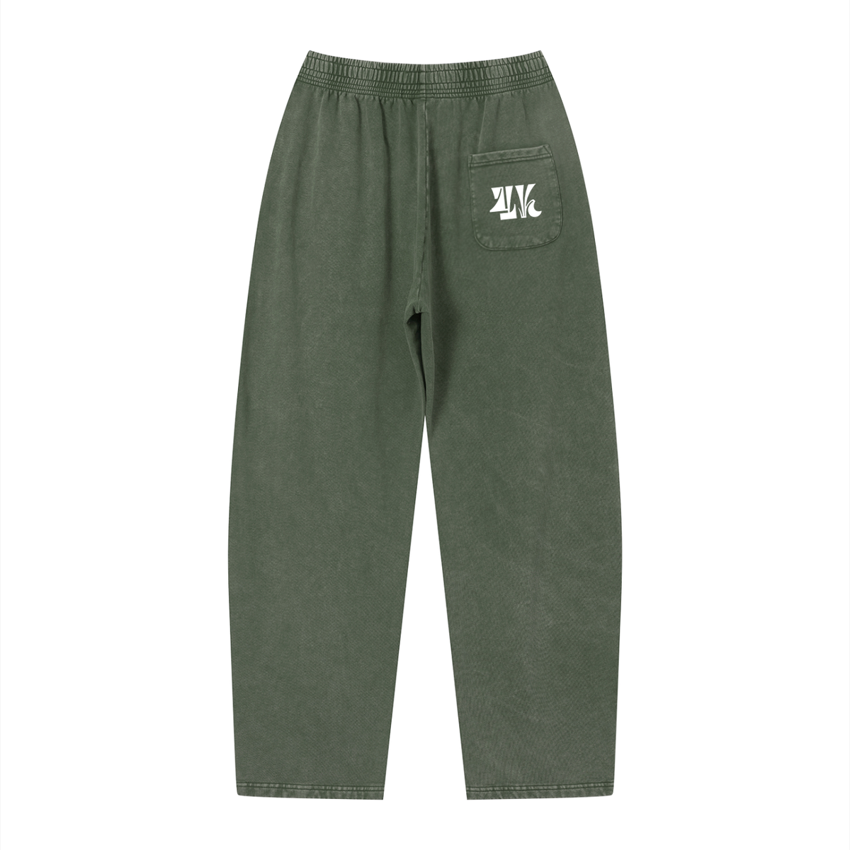 4K Unisex Vintage Wash Loose Sweatpants