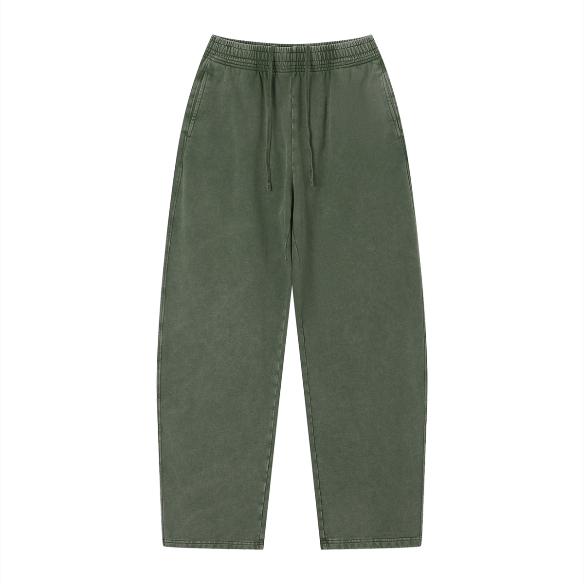 4K Unisex Vintage Wash Loose Sweatpants