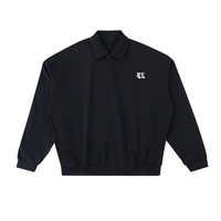 4K Heavyweight Fleece Polo Sweatshirt