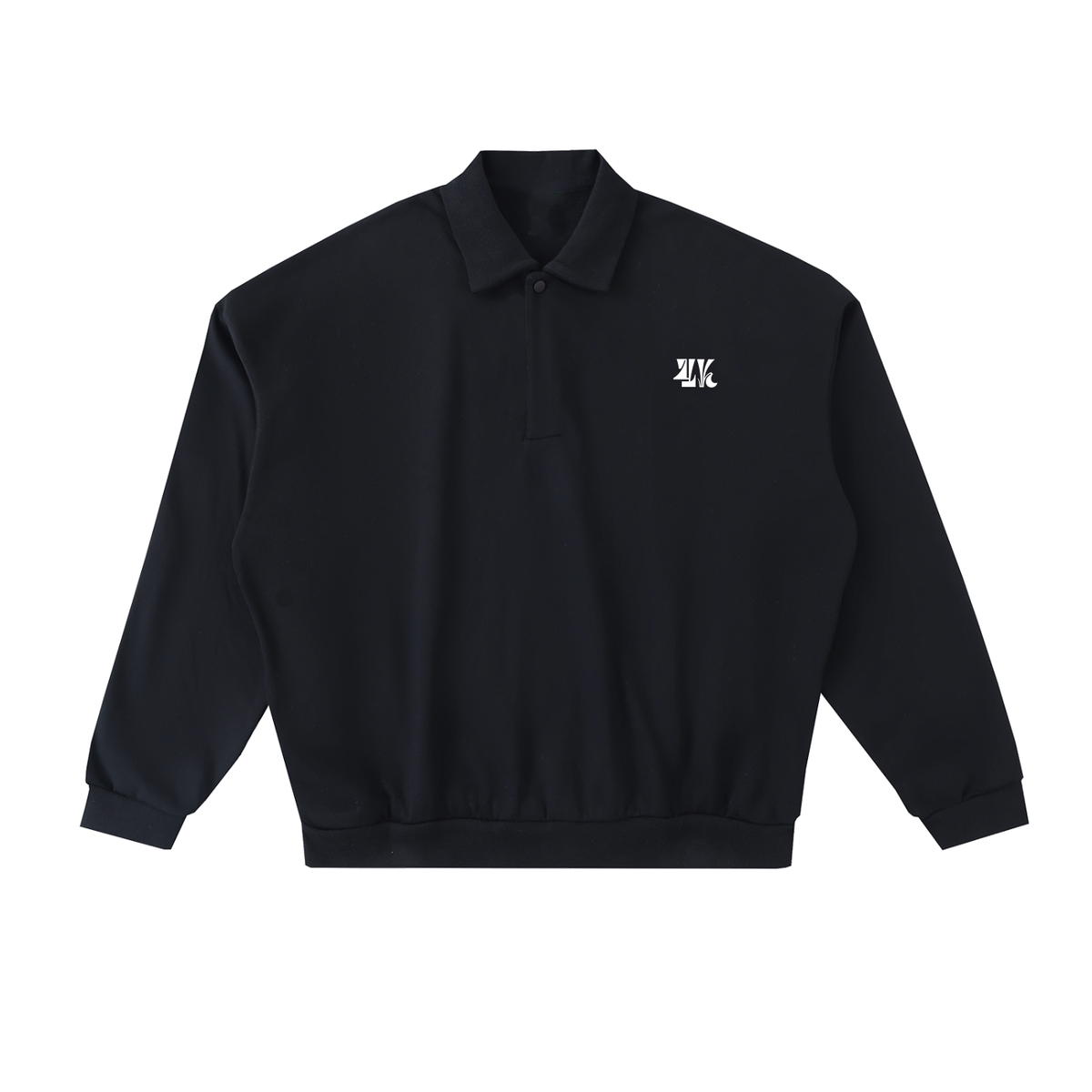 4K Heavyweight Fleece Polo Sweatshirt
