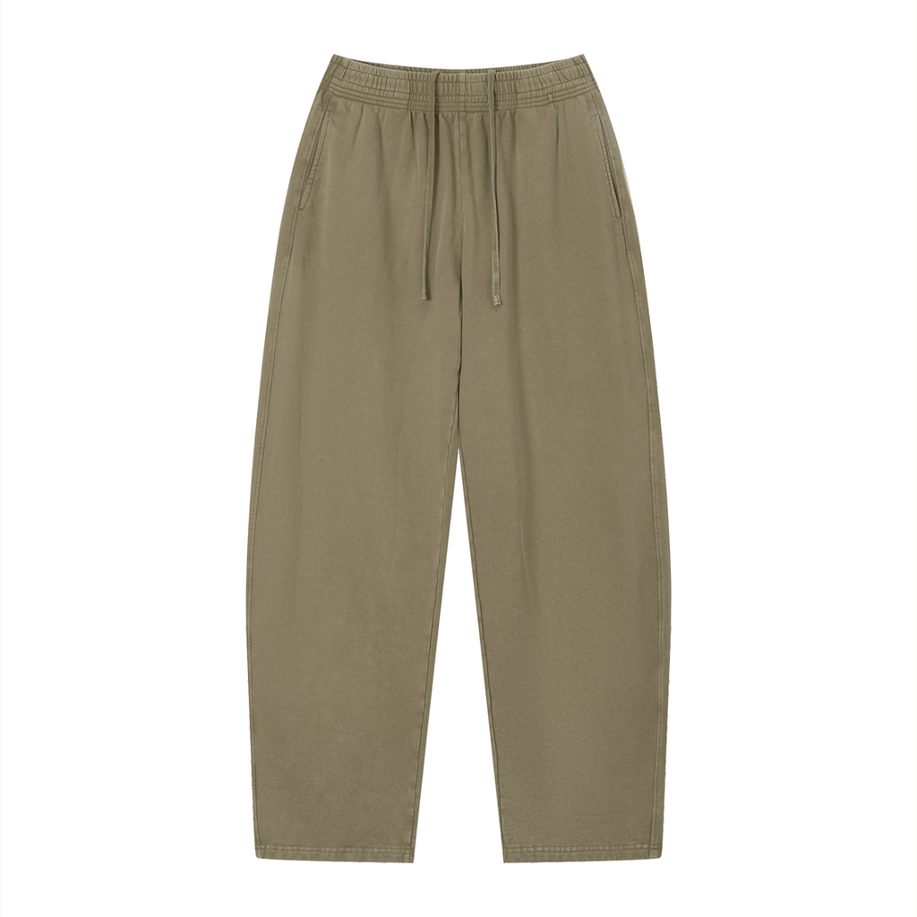 4K Unisex Vintage Wash Loose Sweatpants