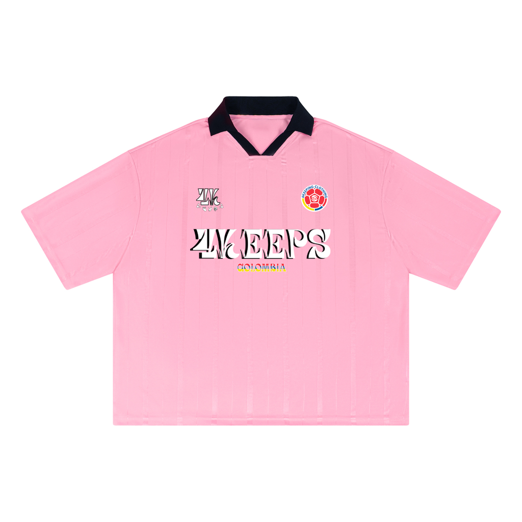 COLOMBIA- Boxy Jersey (PINK)
