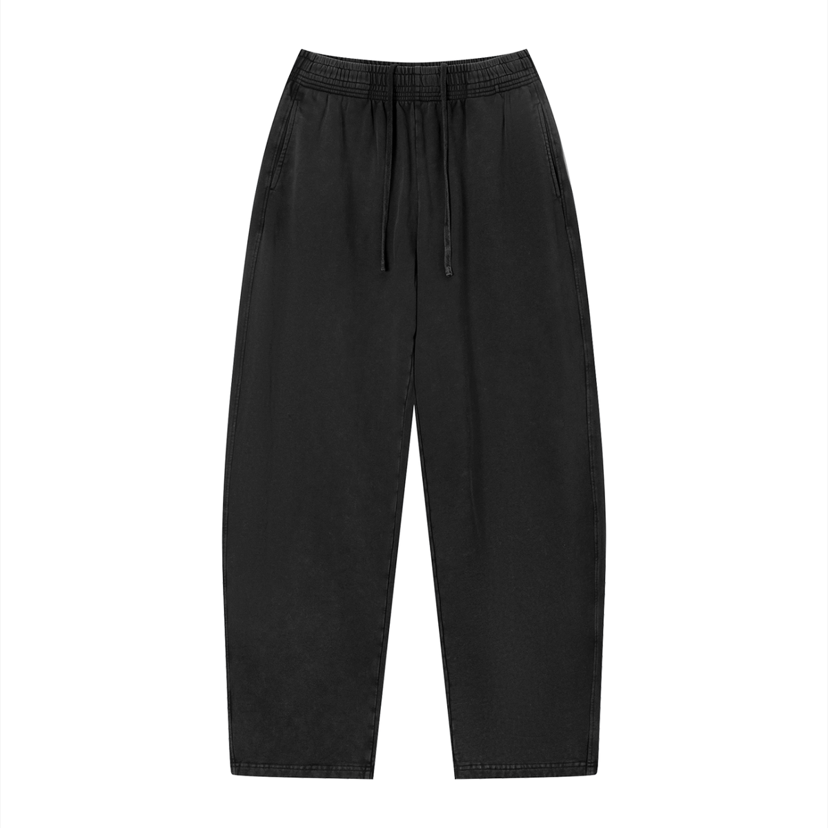 4K Unisex Vintage Wash Loose Sweatpants