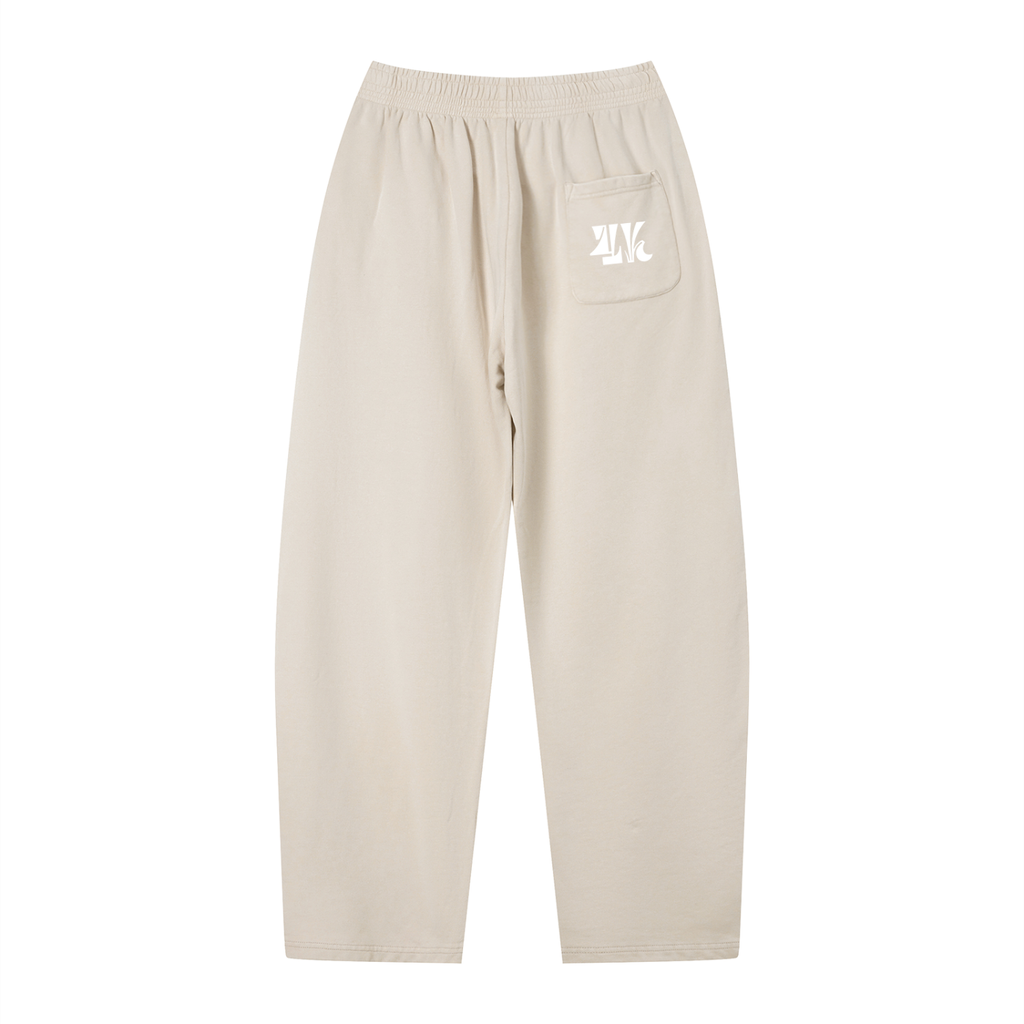 4K Unisex Vintage Wash Loose Sweatpants