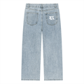 4K Unisex Vintage Wash Straight Leg Jeans