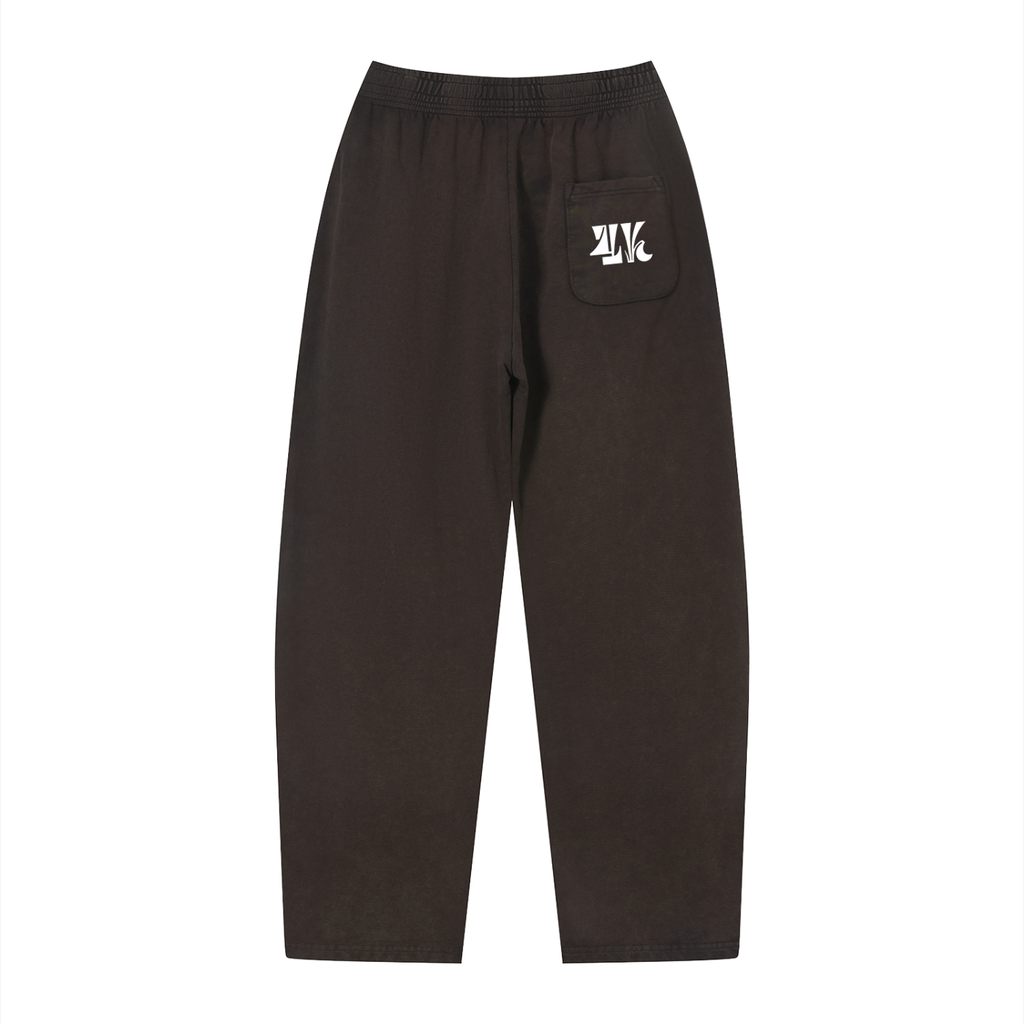 4K Unisex Vintage Wash Loose Sweatpants