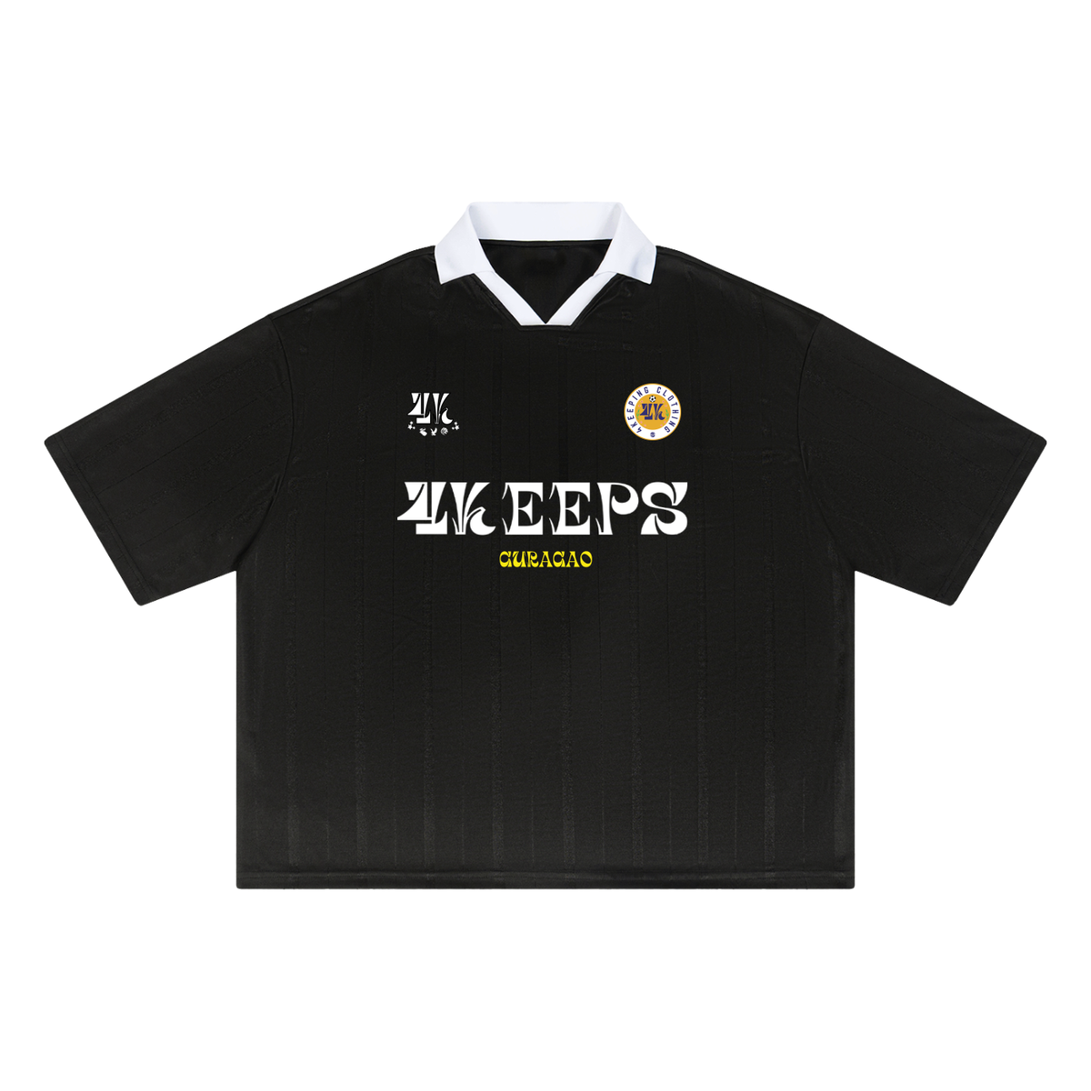 CURACAO- Boxy Jersey (BLACK)