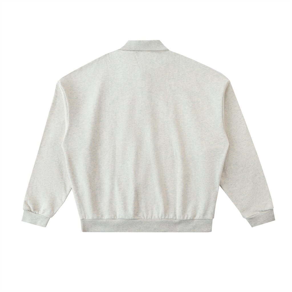 4K Heavyweight Fleece Polo Sweatshirt
