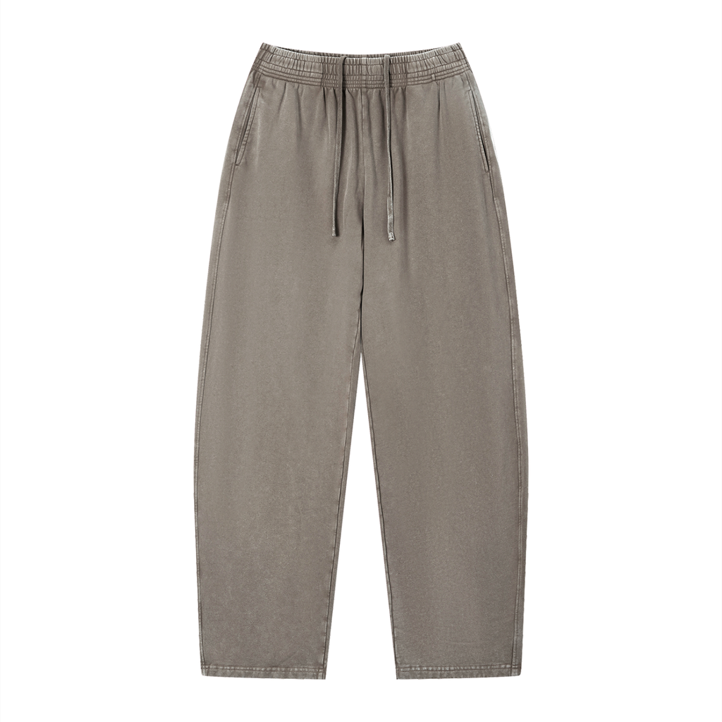 4K Unisex Vintage Wash Loose Sweatpants